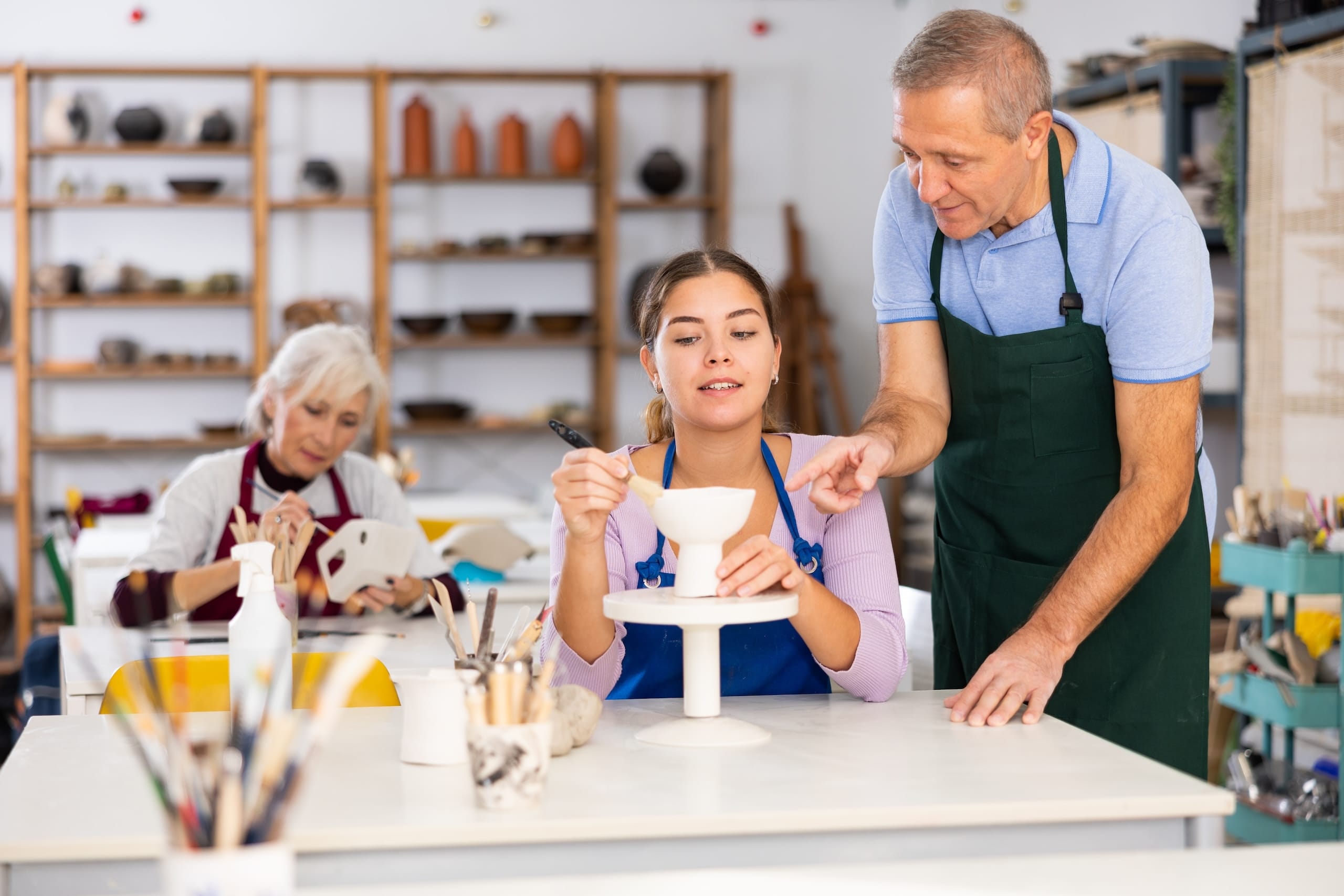 Building Stronger Teams through Ceramics Painting Workshops