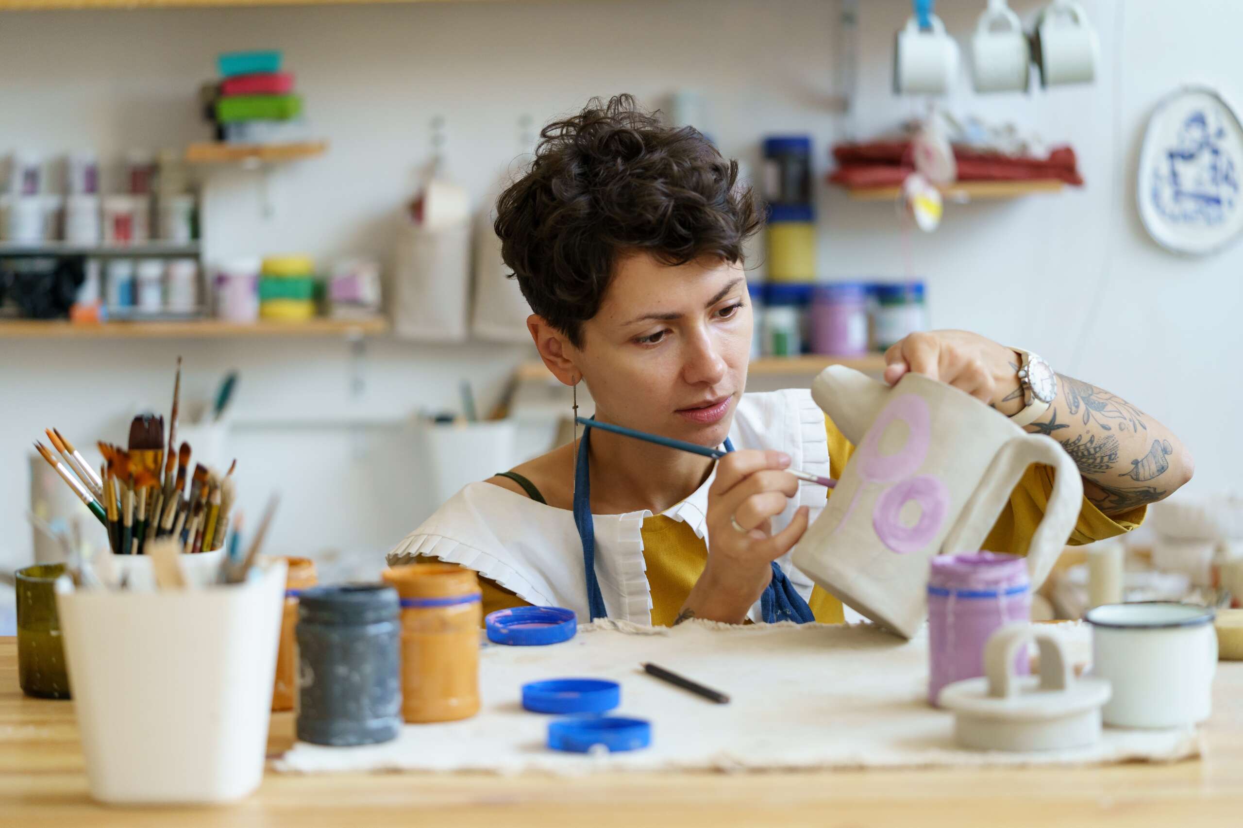 Discover the Therapeutic Benefits of Painting Ceramics at The Ceramics Club